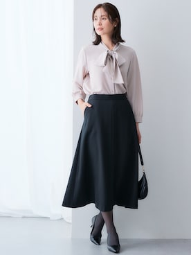 「スーツ」｜nissen Ladies Modelsさん（レディース・167cm）の秋コーディネート