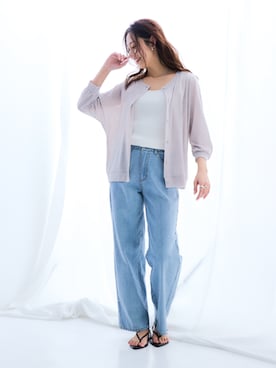 nissen Ladies Modelsさん（レディース・165cm）の春コーディネート