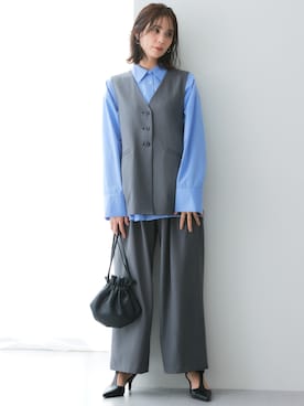 「nissen（ニッセン）のアイテム」を使った、nissen Ladies Modelsさん（レディース・167cm）の夏コーディネート