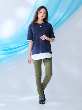 nissen Ladies Modelsさん(レディース・165cm)の春コーディネート