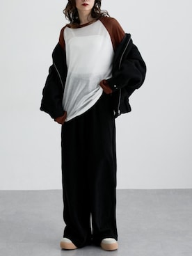 nissen Ladies Modelsさん（レディース・154cm）の冬コーディネート