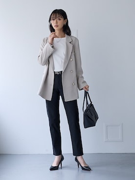 nissen Ladies Modelsさん（レディース・165cm）の冬コーディネート