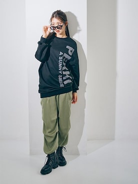 nissen Ladies Modelsさん（レディース・168cm）の冬コーディネート