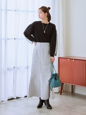 nissen Ladies Modelsさん(レディース・166cm)の秋コーディネート