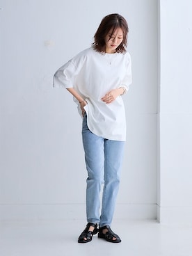 nissen Ladies Modelsさん（レディース・168cm）の春コーディネート