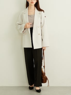 nissen Ladies Modelsさん（レディース・160cm）の冬コーディネート