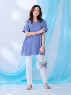 「nissen（ニッセン）のアイテム」を使った、nissen Ladies Modelsさん（レディース・165cm）の春コーディネート