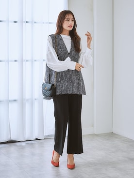 nissen Ladies Modelsさん（レディース・167cm）の夏コーディネート