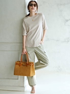 nissen Ladies Modelsさん(レディース・165cm)の春コーディネート