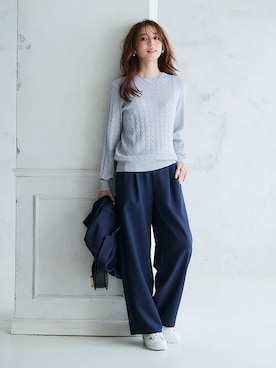 nissen Ladies Modelsさん（レディース・165cm）の冬コーディネート