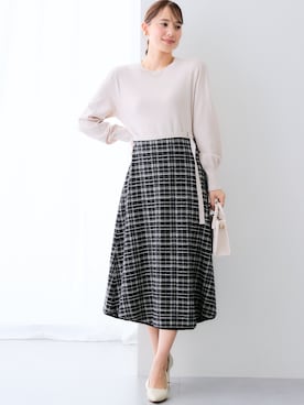 nissen Ladies Modelsさん(レディース・165cm)の春コーディネート