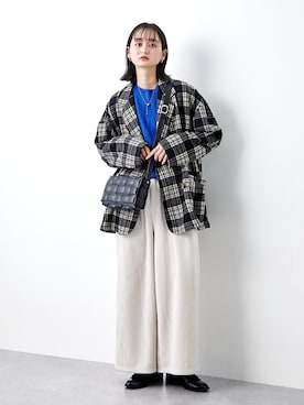 nissen Ladies Modelsさん（レディース・169cm）の冬コーディネート