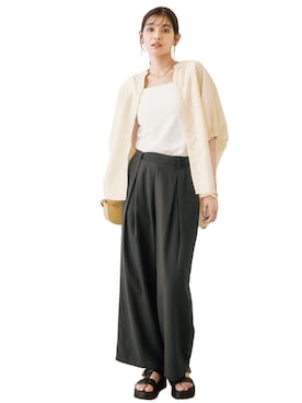 nissen Ladies Modelsさん(レディース・168cm)の春コーディネート