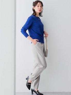 「アイテム（スーツセット）」を使った、nissen Ladies Modelsさん（レディース・167cm）の夏コーディネート