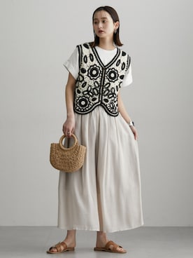 「レディースファッション」｜nissen Ladies Modelsさん（レディース・169cm）の春コーディネート