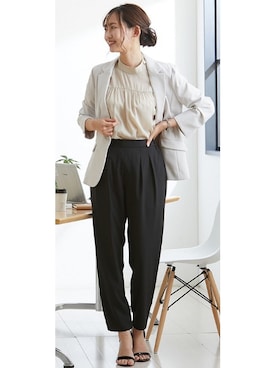 nissen Ladies Modelsさん（レディース・168cm）の春コーディネート