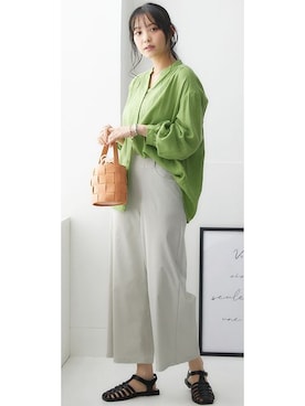 nissen Ladies Modelsさん(レディース・162cm)の春コーディネート