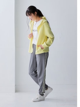 「アイテム（スポーツグッズ）」を使った、nissen Ladies Modelsさん（レディース・166cm）の冬コーディネート