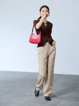 nissen Ladies Modelsさん（レディース・166cm）の春コーディネート