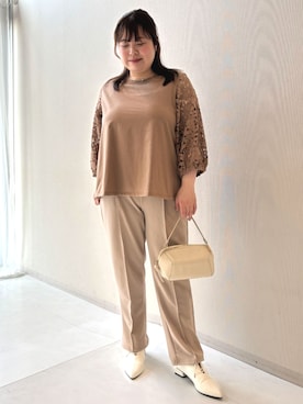 nissen Ladies Modelsさん(レディース・158cm)の春コーディネート