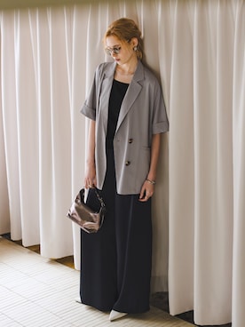 nissen Ladies Modelsさん（レディース・174cm）の春コーディネート