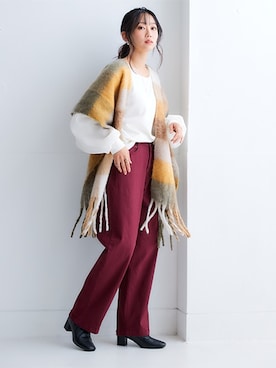 nissen Ladies Modelsさん(レディース・162cm)の秋コーディネート