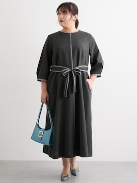 「アイテム（フォーマルスーツ/小物）」を使った、nissen Ladies Modelsさん（レディース・160cm）の冬コーディネート