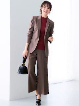 nissen Ladies Modelsさん(レディース・167cm)の秋コーディネート