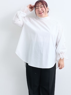 「Callarus（カラルス）のアイテム」を使った、nissen Ladies Modelsさん（レディース・155cm）の冬コーディネート