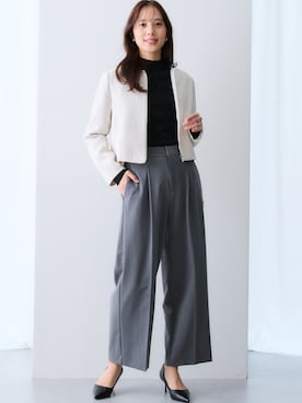 nissen Ladies Modelsさん（レディース・165cm）の冬コーディネート