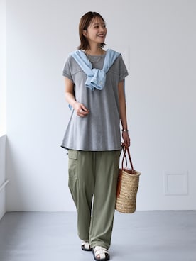 nissen Ladies Modelsさん（レディース・167cm）の夏コーディネート