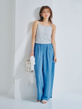 nissen Ladies Modelsさん（レディース・166cm）の春コーディネート