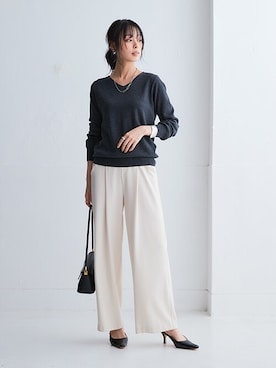 nissen Ladies Modelsさん（レディース・165cm）の冬コーディネート