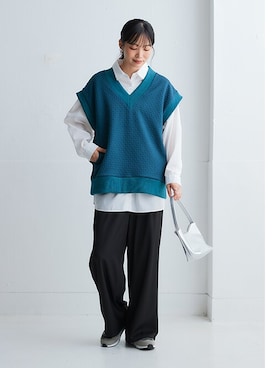 nissen Ladies Modelsさん（レディース・164cm）の秋コーディネート