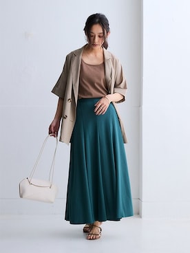 nissen Ladies Modelsさん（レディース・163cm）の春コーディネート