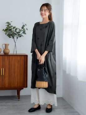 nissen Ladies Modelsさん（レディース・167cm）の冬コーディネート