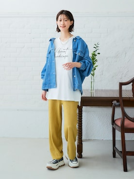 nissen Ladies Modelsさん（レディース・166cm）の春コーディネート