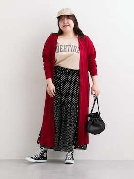 nissen Ladies Modelsさん（レディース・155cm）の秋コーディネート