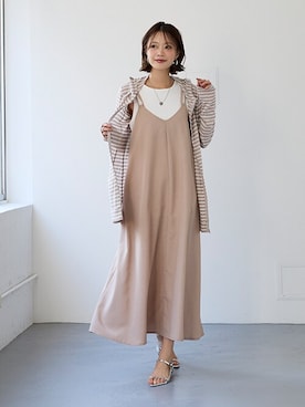 nissen Ladies Modelsさん（レディース・167cm）の春コーディネート