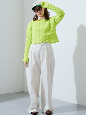 「TTOL（トール）のアイテム」を使った、nissen Ladies Modelsさん（レディース・165cm）の春コーディネート