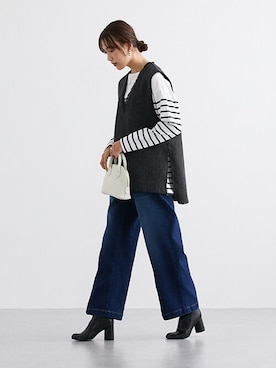 nissen Ladies Modelsさん（レディース・170cm）の秋コーディネート