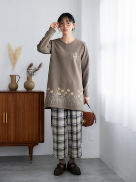 nissen Ladies Modelsさん（レディース・164cm）の秋コーディネート
