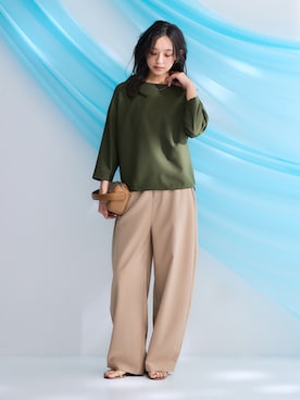nissen Ladies Modelsさん(レディース・163cm)の春コーディネート