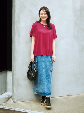 nissen Ladies Modelsさん（レディース・167cm）の春コーディネート