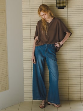 nissen Ladies Modelsさん(レディース・174cm)の春コーディネート