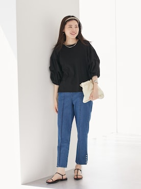 nissen Ladies Modelsさん（レディース・167cm）の夏コーディネート