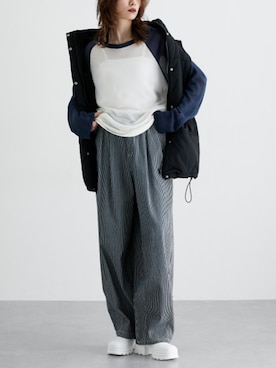 nissen Ladies Modelsさん（レディース・154cm）の冬コーディネート