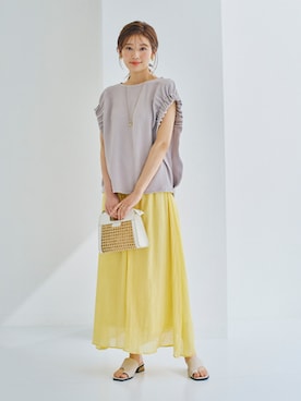 nissen Ladies Modelsさん（レディース・166cm）の春コーディネート