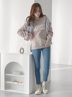 nissen Ladies Modelsさん（レディース・167cm）の冬コーディネート