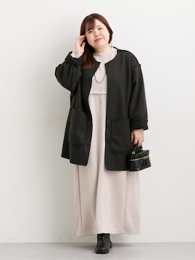 「nissen（ニッセン）のアイテム」を使った、nissen Ladies Modelsさん（レディース・155cm）の秋コーディネート